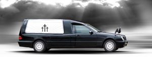 Auto eines Bestatters